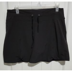 Love Life Live athletic stretch black skort XL